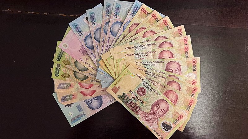 Vietnamese Dong banknotes for travelers