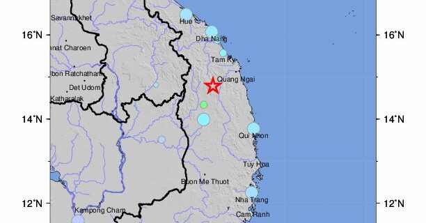 does vietnam get earthquakes M5.1 earthquake in Vietnam is largest in country since 2007