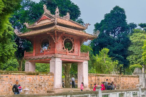 Temple Of Literature - historical tourist attractions vietnam