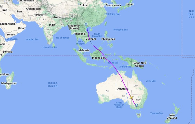 how far from vietnam to australia What should you know with flights from Australia to Vietnam: Best ...