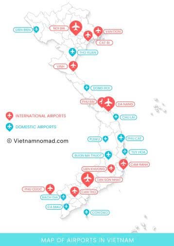 how many airport in vietnam - Vietnam Adventure