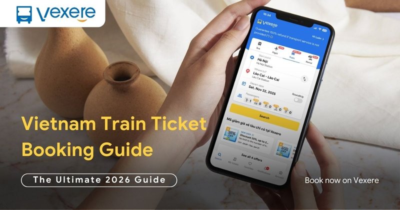 Online booking guide for Vietnam train tickets