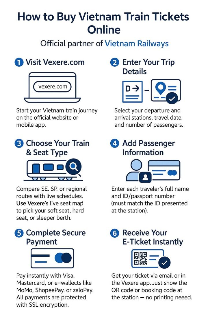 how to buy train tickets in vietnam - Vietnam Adventure