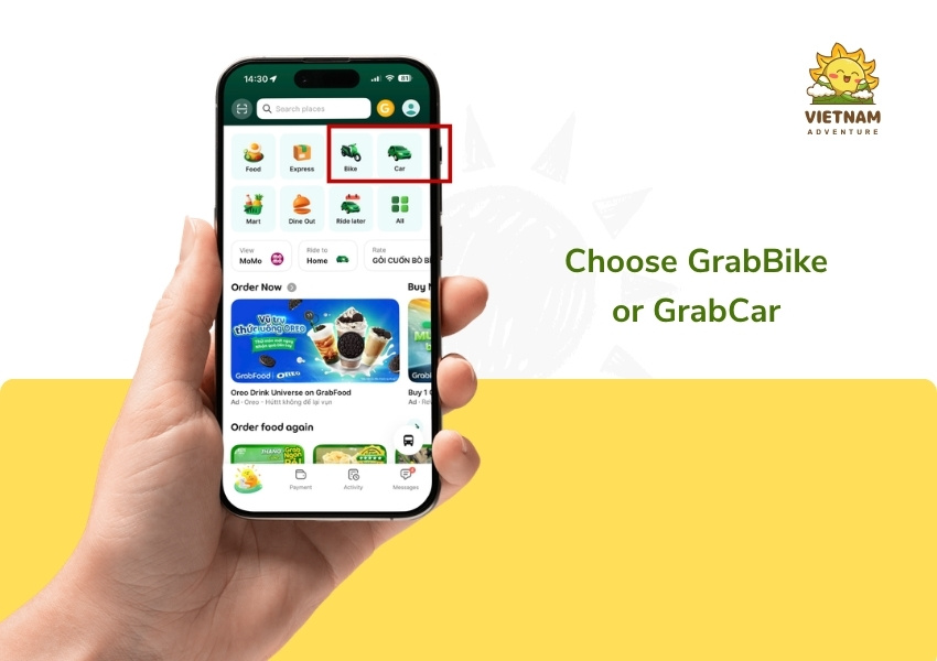 how to use grab in vietnam