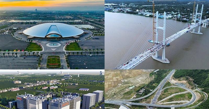 Symbolic image representing Vietnam's rapid economic growth and development post-Doi Moi reforms